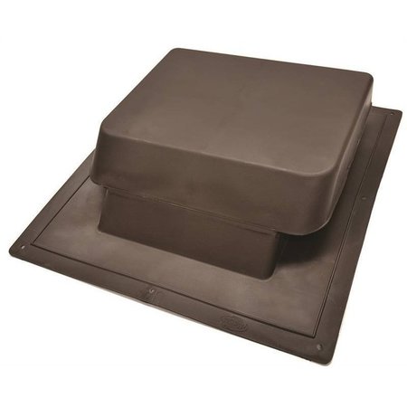 MASTER FLOW Roof Louver Brown Slant Back IR61BR